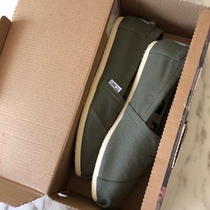 Brand New Green Toms!